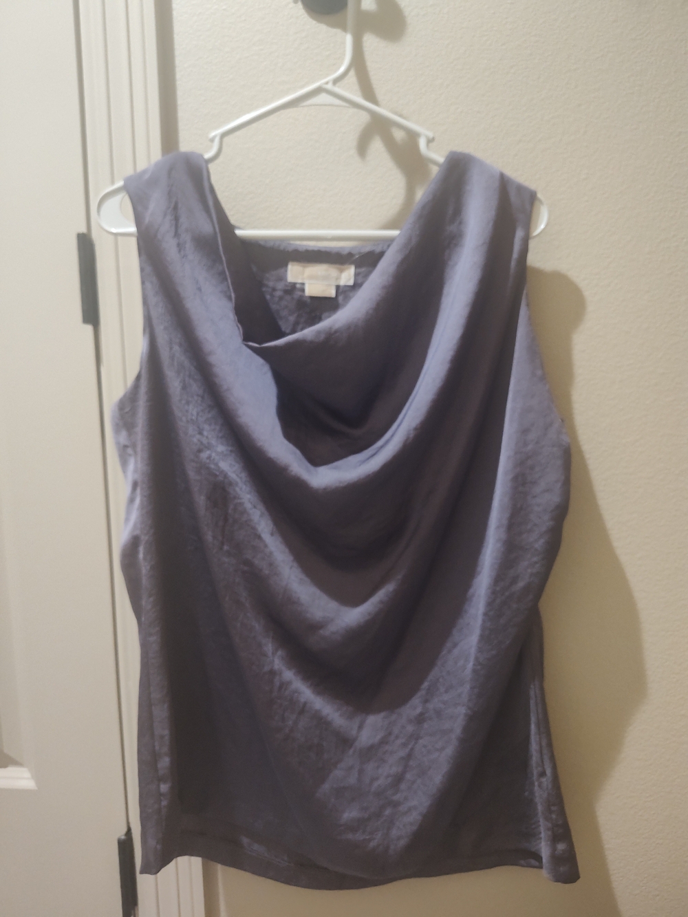 NWT Michael Kors Sleeveless Blouse — Lavender Size L